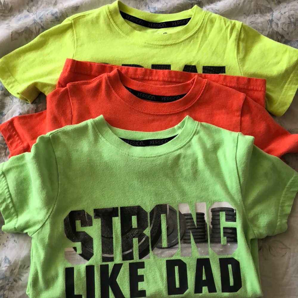 Bundle of 3 shirts size 6 boys